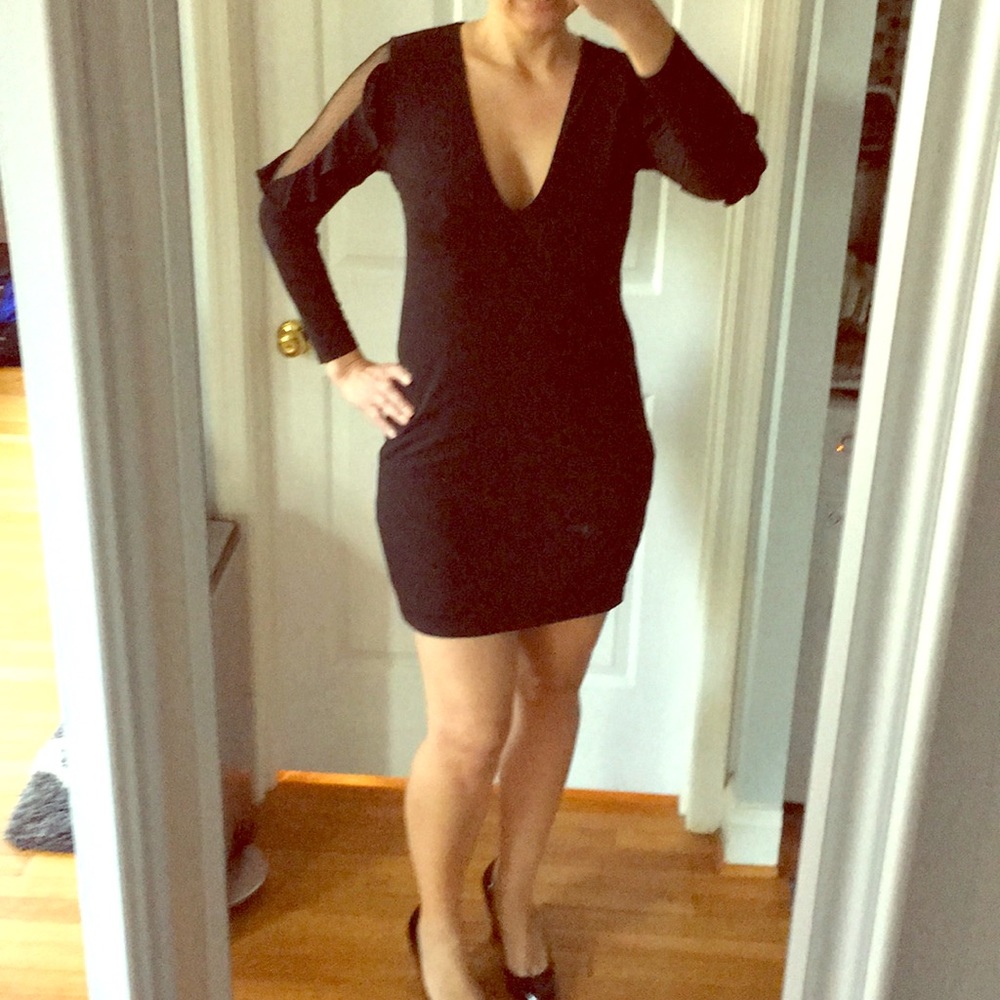 Express Black Dress